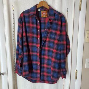 Vintage Louis Philippe Men's Flannel